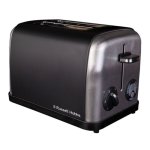 13975 Russell Hobbs Matt Black Toaster