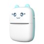 MINI Thermal Cat Face C9 Bluetooth Portable Pocket Printer Inkless 2 Colour - Blue