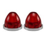 2PCS Watermelon Lights Semi Truck Trailer Under Glow Wheel Lights A