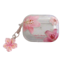 Clear Cherry Blossom Protective Cover Compatible With Apple Airpods Pro 2