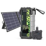 Yesper 240WH Portable Power Station And Yesper Foldable 100W Solar Panel Charger