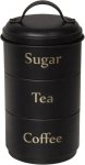 Polypropylene Tea Coffee & Sugar Container - 200 G
