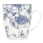 & White Floral Coffee Mug 355ML