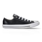 Converse Men&apos S Chuck Taylor All Star Leather Low Black Sneaker