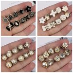 10PCS Women Shirt Brooch Buttons Cover Up Anti-exposure Fixed Brooches Decorative Pins Buttons For Coat Dress Clothes