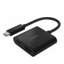 Belkin Usb-c To HDMI Adapter + Charge Supports 4K Uhd Video Passthrough Power Up 60W For Connected Devices Macbook Pro