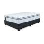 Luxuria Gel Pillow Top Sleepapedic Pocket Coil Double Mattress And Base Set