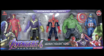 Avengers 5 Pcs Purple