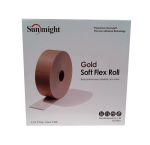 Sunlight 32120 Sunmight Soft Flex Pad Roll Gold 114MM X 25M 1000 Grit - Each