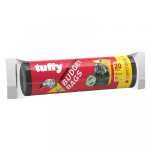 Bulk Pack 3 X Budget Bags - 80 Litres - 20 Per Roll