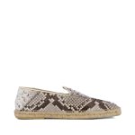Casual Snake Loafer -white