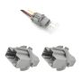 Yourkar 2 Pcs Car Rear Tail Light Brake Lamp Socket Oem 33515S50003 Turn Signal Light Plug Holder Replacement Tail Light Socket Wire Harness Holder