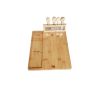 MINI Kitchen Bamboo Cheese Meat Board And Knives