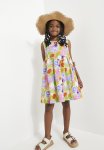 PoP Candy Bow D Cor Floral Dress - Multi