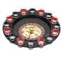 Roulette Drinking Table With 16 Shot Glasses