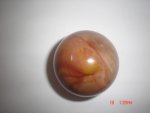 Petrified Wood Stone Ball SSP168