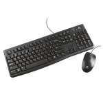 Logitech 920-002562 MK120 Corded Keyboard And Mouse Combo Spill Resistant