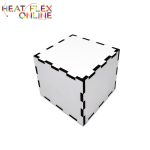 Mdf Box 3MM White Mdf 70MM X 70MM X 60MM