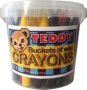 Wax Crayons Bucket Of 40 Assorted Colours