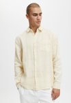 Cotton On Linen Long Sleeve Shirt - Cream