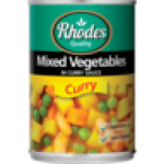 Rhodes Quality Mixed Vegetables In Curry Sauce 410G