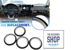 Toyota Landcruiser 70 Series Special Edition Vent Ring Covers