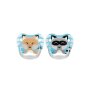 Dr Browns Prevent Silicone Pacifier 0-6M 2 Pack - Boy Animal
