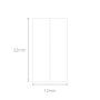 NB149 - NIIMBOT - D11 / D101 / D110 / H1S - 12X22MM - 260 WHITE SPLIT LABELS