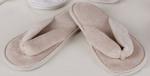 Club Classique Thong Style Slippers - Stone Large