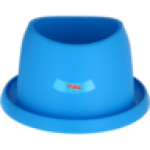 Large Blue Anti-ant Dog Bowl