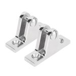 Bimini Top Deck Hinge 316 Stainless Steel Marine Boat Deck Hinge Mount Bimini Top Fitting Hardware Fitting Deck Hardware Marine