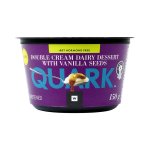 Quark Double Cream Ayrshire Dairy Dessert With Vanilla Seeds 150 G