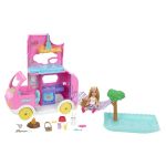 Chelsea 2-IN-1 Camper Playset With Chelsea Small Doll & Accessories