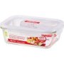 Lock & Lock Locknlock Euro Rectangular Glass Container 1L