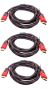 Full HD Braided HDMI Cable 15M For Moniter PS3 PC