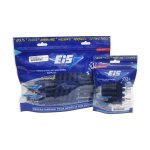 Wall Plug Plastic NO8 100PC Blue