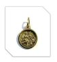 16MM Diameter 9CT Gold St Christopher Pendant