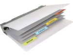 Tabs Assorted. 30X70MM 32 Pk