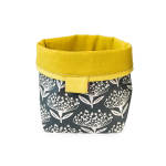 Reversible Soft Bucket - Pincushion Charcoal - 22 X 28CM For 18-20CM Nursery Pot