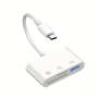3-IN-1 Usb-c Memory Card Reader White
