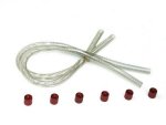 Cpv Racing Fuel Line Guard With Red Coupler