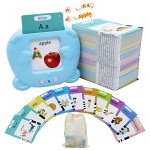 Mayaphilos 510 Words Alphabet Talking Flash Cards For 3-8 Years Toddlers Educational Learning Interactive Toy For Boys Girls Kid