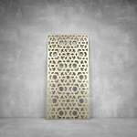 Laser Cut Screen - Design 113 - 1040 X 535 X 20 Stone Grey Indoor