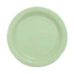 Small Sage Party Plates Pack Of 20