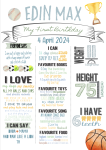 Milestone Board - Sports - A0