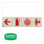 Parrot 190MM Photoluminescent Safety Sign SNP19F2