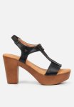 Kayla 5 Block Heel - Black