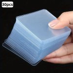 Heavy Duty Double Sided Adhesive Tape - 10 30 50PCS - Hang Pictures & Carpets Easily & Removably - Pvc Material