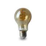 A60 Twisted Filament E27 Dimmable