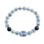Handmade Sugar-heart Agate Natural Stone Bracelet